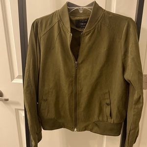 Olive Green Bomber Jacket